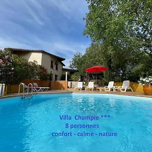 Villa Champie France